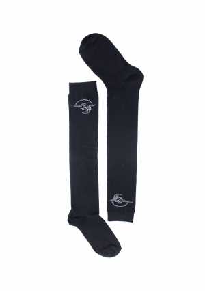 Matua School Knee High Sock Navy/White