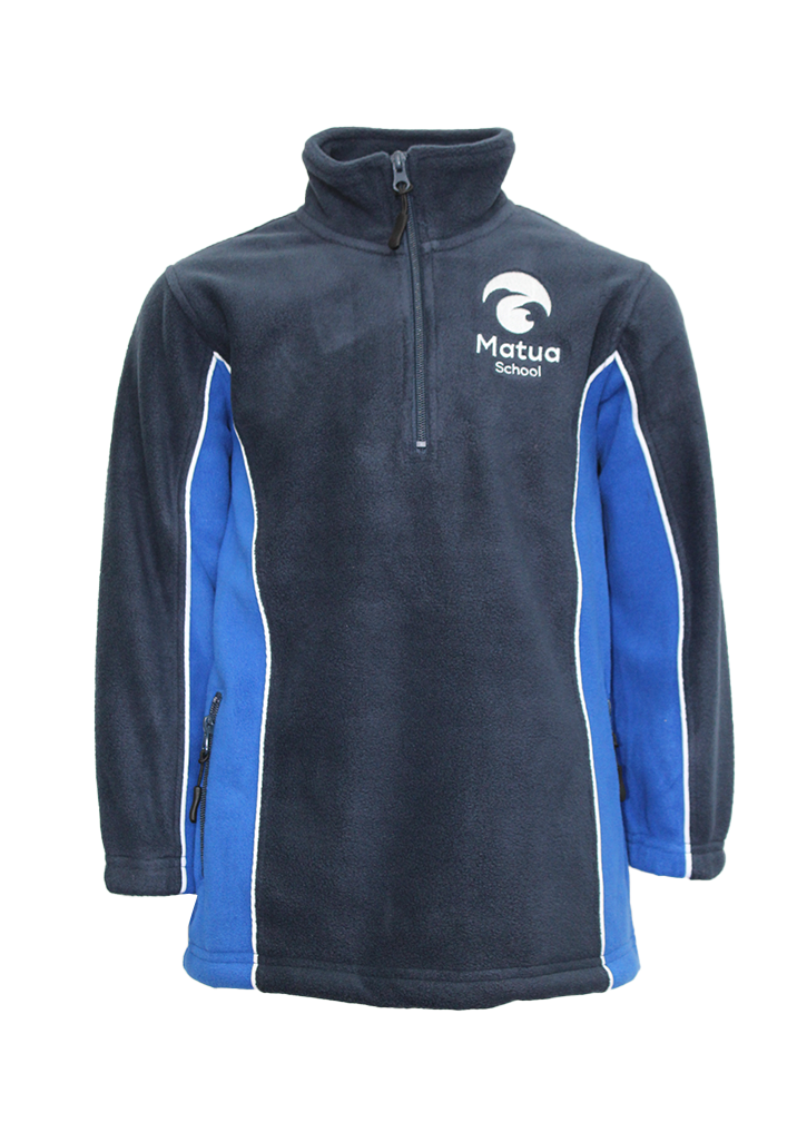 Matua School Fleece Navy/Royal Kids